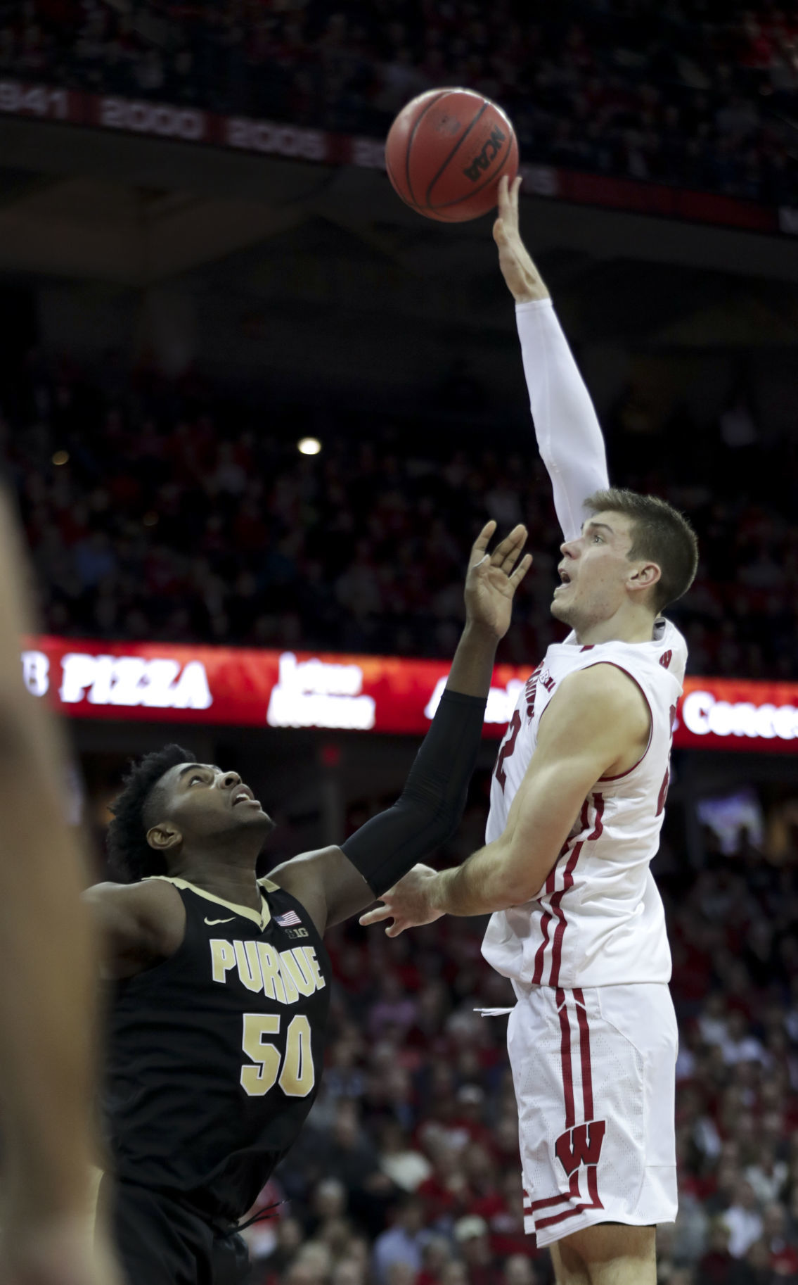 Boilermakers 84, Badgers 80 (OT)